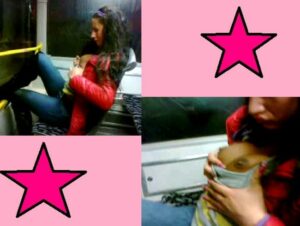 xX PARIS DELUXXXE Xx Porno Video: ! GEILES TITTEN KNETEN IM BUS !